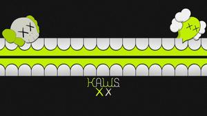 Kaws XX Teeth Art kaws wallpaper