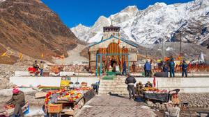 Kedarnath Badri Kedar Temple Market 4K kedarnath 4k wallpaper
