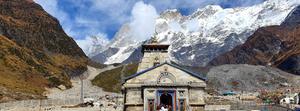 Kedarnath Temple At Daylight 4K kedarnath 4k wallpaper