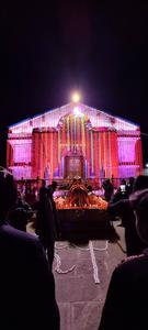 Kedarnath Temple Pedestal 4K kedarnath 4k wallpaper