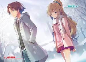 Kei And Kiyotaka Ayanokoji In Snowfall kiyotaka ayanokoji wallpaper