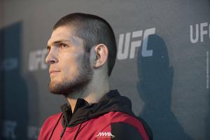 Khabib Nurmagomedov Side Profile khabib nurmagomedov wallpaper
