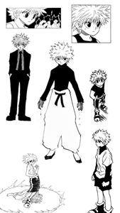 Killua Brings His Power to the Fight killua wallpaper