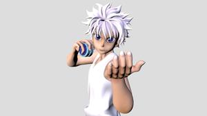 Killua on the Battlefield killua wallpaper