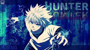 Killua zoldyck has unleashed his true power - Godspeed! hunter x hunter wallpaper