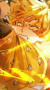 Kimetsu No Yaiba Demon Slayer Anime Agatsuma Zenitzu demon slayer anime wallpaper