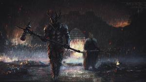 King Robert Baratheon rules the Iron Throne game of thrones wallpaper