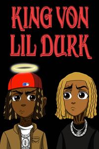 King Von And Lil Durk Cartoon king von and lil durk wallpaper