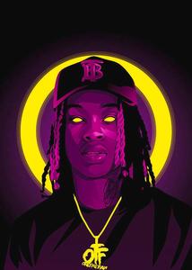 King Von Pink Art king von wallpaper