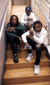 King Vonand Lil Durk Staircase Pose king von and lil durk wallpaper