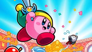 Kirby Eats Enemies and Saves the Day kirby wallpaper