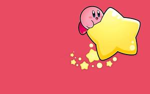 Kirby, the famous bubbly and friendly video game character kirby wallpaper