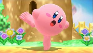 “Kirby, the popular Nintendo video game character”. kirby wallpaper