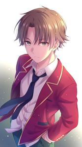 Kiyotaka Ayanokoji in Cool Pose kiyotaka ayanokoji wallpaper