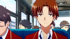 Kiyotaka Ayanokoji In School Bus kiyotaka ayanokoji wallpaper