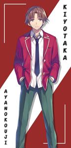 Kiyotaka Ayanokoji Portrait Art kiyotaka ayanokoji wallpaper
