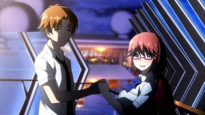 Kiyotaka Ayanokoji With A Girl kiyotaka ayanokoji wallpaper