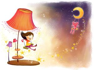 Korean Anime Girl Riding Swing korean anime girl wallpaper