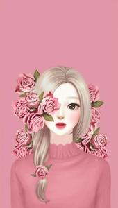 Korean Anime Girl With Side Ponytail korean anime girl wallpaper