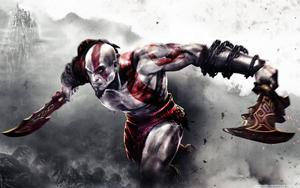 Kratos, The Fearless Spartan Hero Of God Of War god of war wallpaper