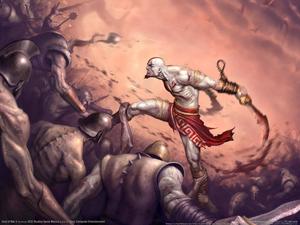 Kratos, The Powerful God Of War god of war wallpaper