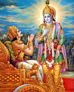 Krishna Arjun Indian God Of Compassion krishna arjun wallpaper