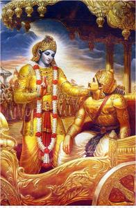 Krishna Arjun Kurukshetra War krishna arjun wallpaper