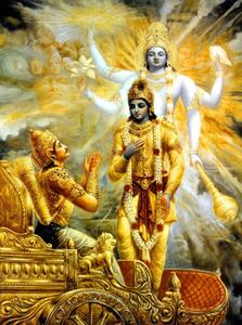 Krishna Arjun Lord Krishna's Blessing krishna arjun wallpaper