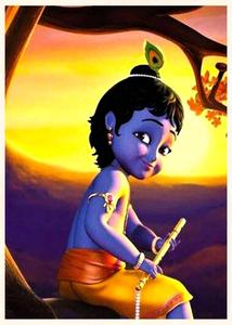Krishna Phone Little Krishna At Sunset krishna phone wallpaper