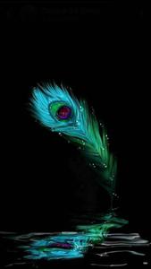 Krishna Phone Peacock Feather krishna phone wallpaper