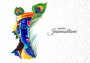 Krishna, the beloved Hindu God Wallpaper