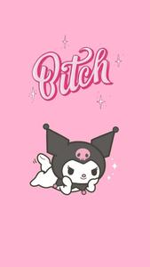 Kuromi Iphone Bitch kuromi iphone wallpaper