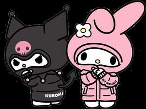 Kuromiand My Melody Cute Characters my melody wallpaper