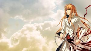 Kurosaki Ichigo Transforms Into a Hollow bleach wallpaper