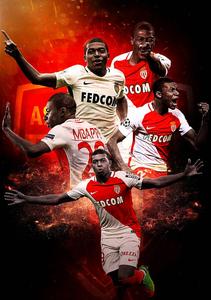 Kylian Mbappe Poses Red Theme