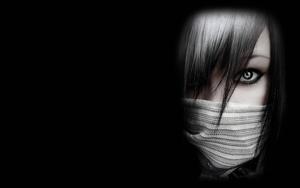 Lady In The Dark dark wallpaper