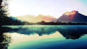 Lake And Mountains Nature nature wallpaper