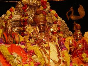 Lakshmi, Bhumi, And Lord Venkateswara 4K lord venkateswara 4k wallpaper