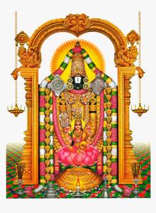 Lakshmi Devi With Lord Venkateswara 4K lord venkateswara 4k wallpaper