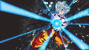 Landscape Goku Ultra Instinct goku ultra instinct wallpaper