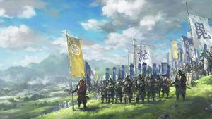 Lead the Legion - a gathering of Samurai warriors samurai wallpaper