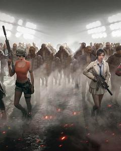 Lead Your Squad To Victory in PUBG Wallpaper