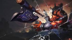 League Of Legends Cracked Screen cracked screen wallpaper