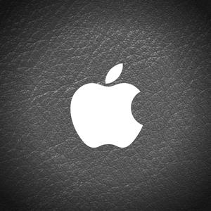 Leather Apple Logo apple logo wallpaper