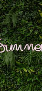 LED Summer iPhone Green summer iphone wallpaper