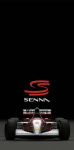 Legendary F1 Driver Senna on Track f1 wallpaper