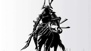 Legendary Samurai warrior in full armor, ready for battle samurai wallpaper