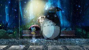 Let's Follow The Magic of Totoro totoro wallpaper