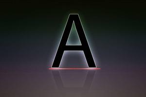 Letter A Shadow letter a wallpaper