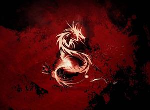 Letter S Dragon In Red letter s wallpaper
